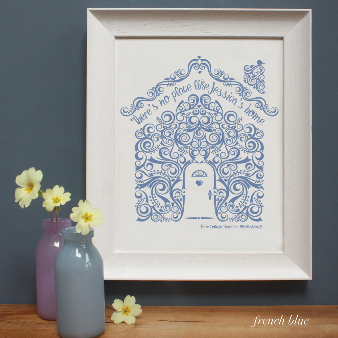 Personalised New Home Framed Print