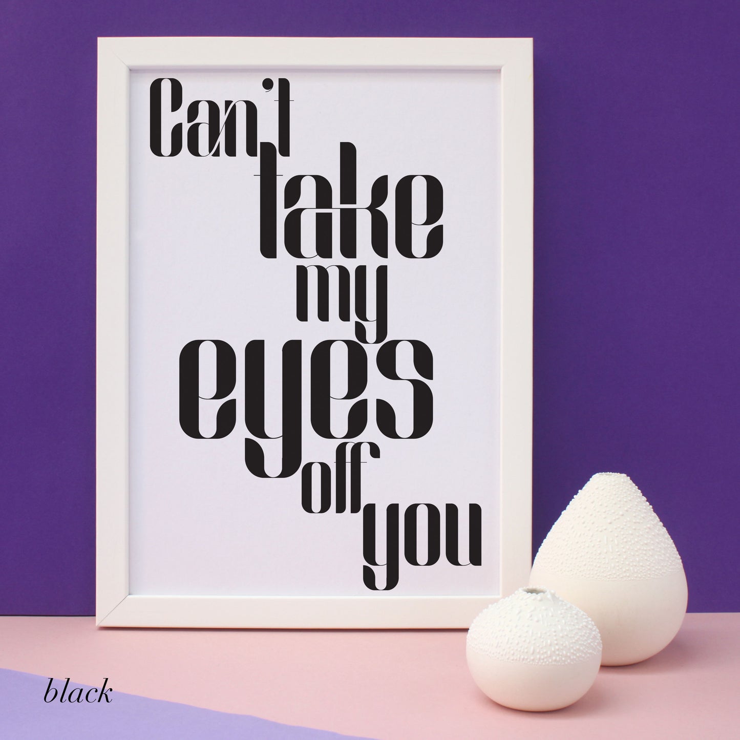 Personalised Our Song Music Print