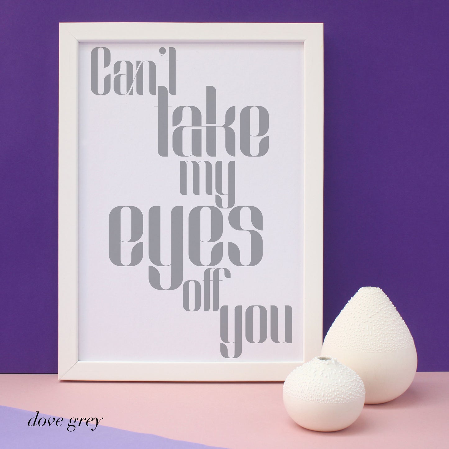 Personalised Our Song Music Print
