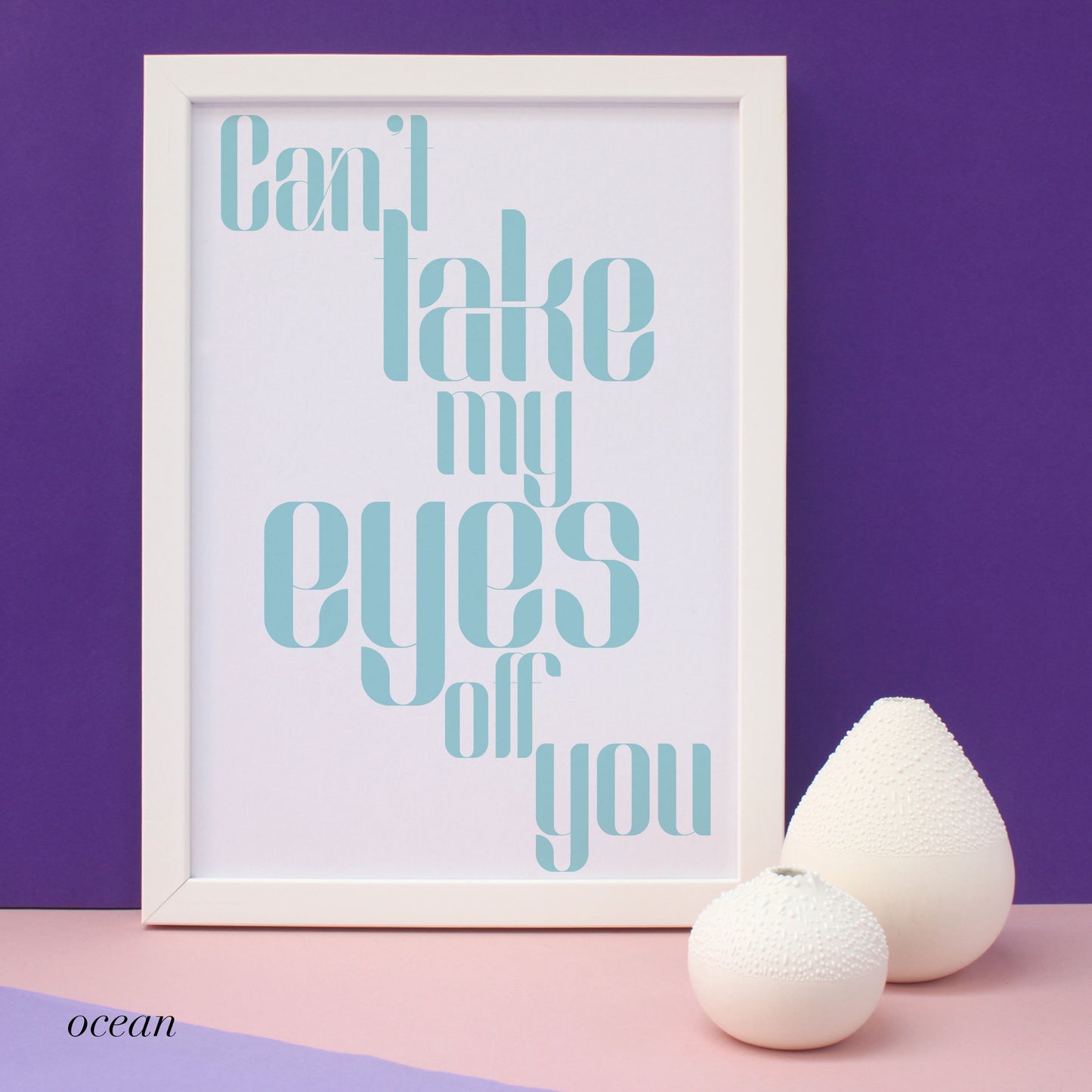 Personalised Our Song Music Print