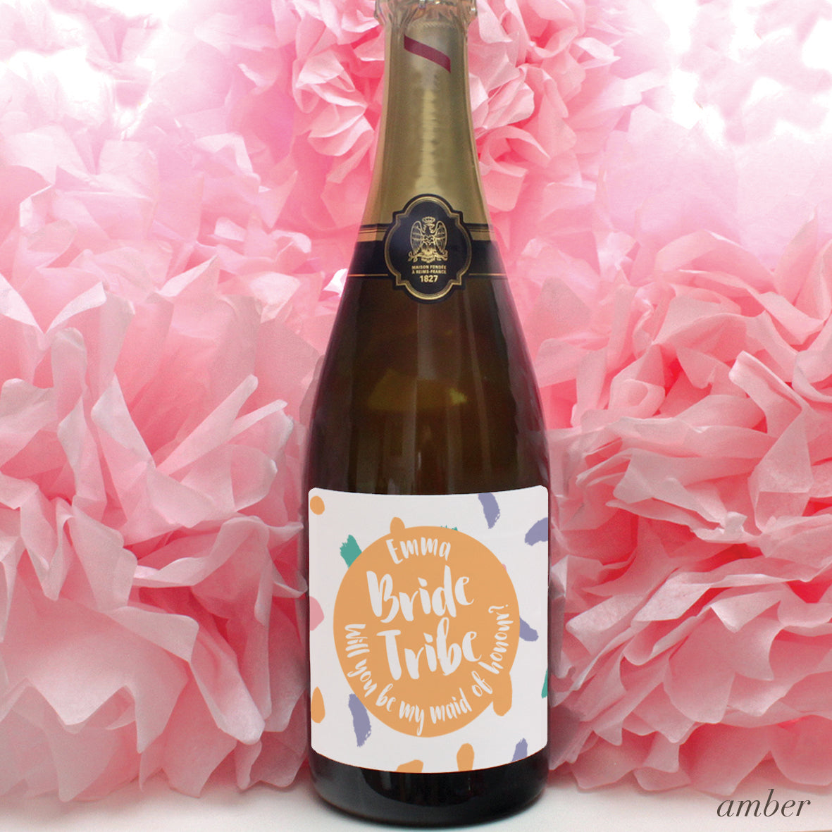 bride tribe labels, hen party