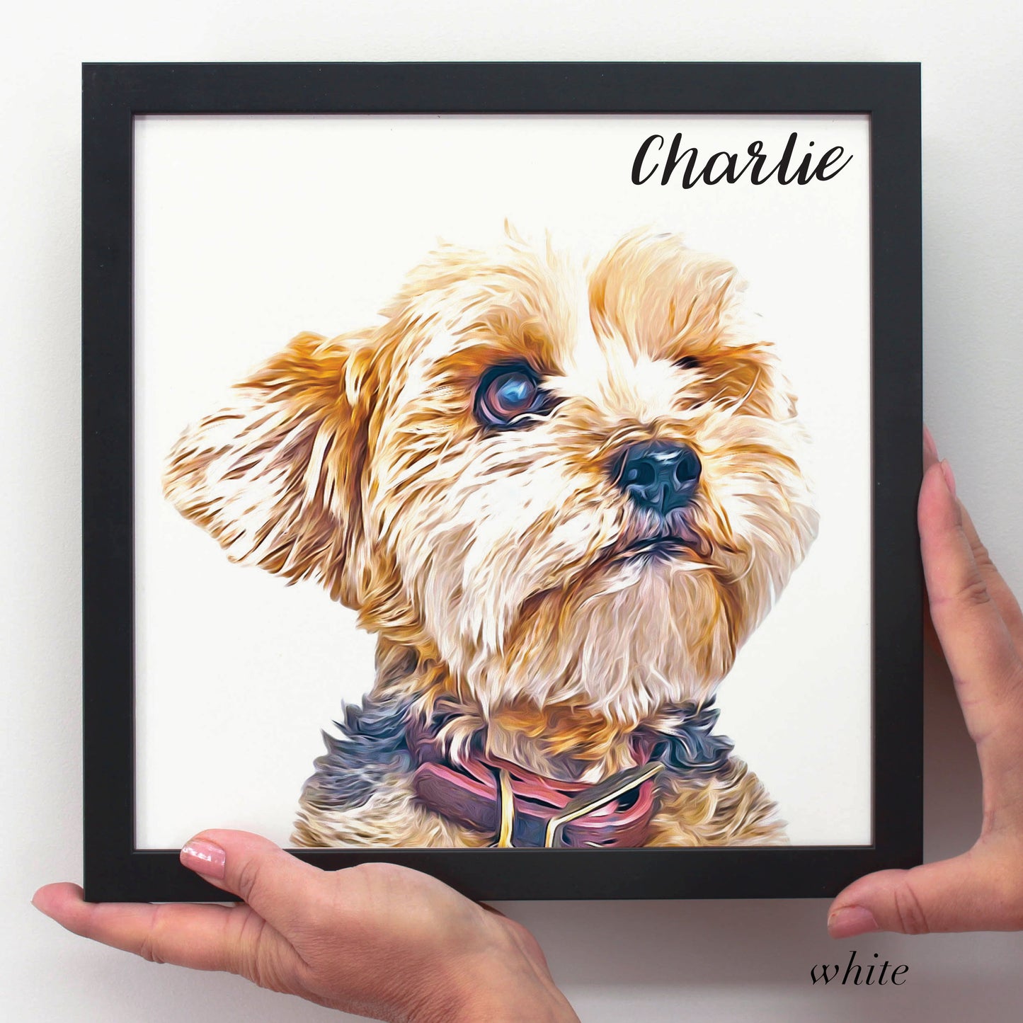 Personalised Artistic Dog Portrait From Your Photo