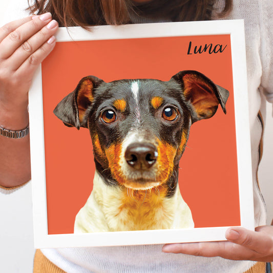 Personalised Artistic Dog Portrait From Your Photo