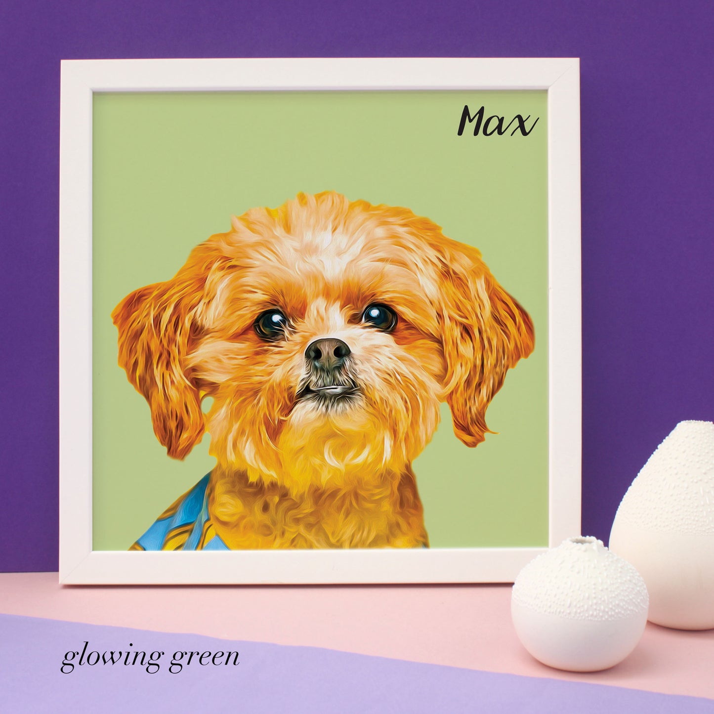 Personalised Artistic Dog Portrait From Your Photo