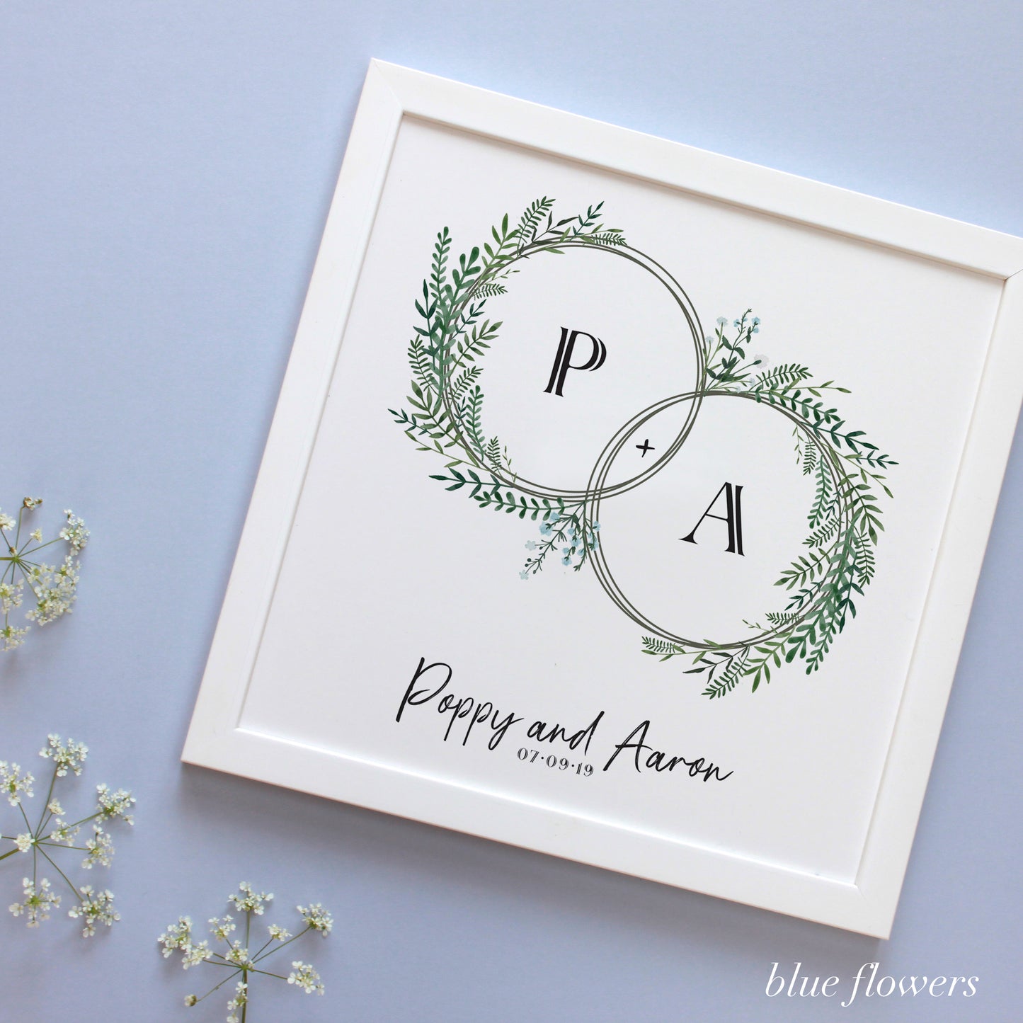 personalised wedding gift idea for bride and groom